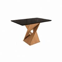 Conjunto Sala De Jantar Luna Kappesberg 4 Cadeiras Veludo Bege - 8