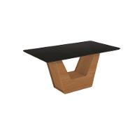 Conjunto Sala De Jantar Verbana Kappesberg 6 Cadeiras Veludo Titanio - 8