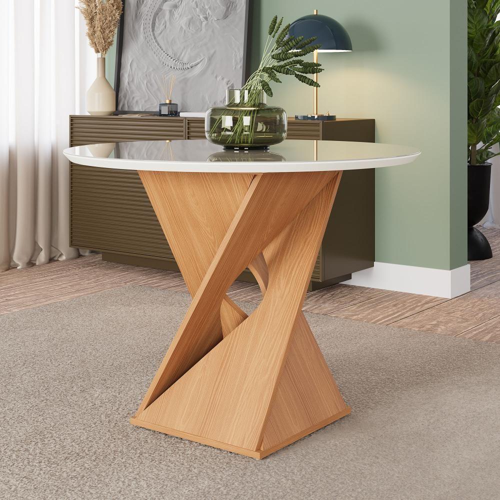 Conjunto Sala De Jantar Luna Kappesberg 4 Cadeiras Veludo Titanio - 10