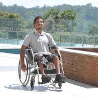 Cadeira De Rodas Dellamed Dobrável Em Aço Até 120 Kg Cinza E Preto D100 - 6