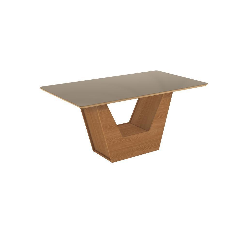 Conjunto Sala De Jantar Verbana Kappesberg 6 Cadeiras Veludo Titanio - 7