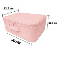 Maleta Profissional Com Luz Led Organizador Portátil De Maquiagem - 7