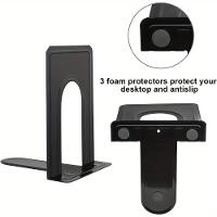 Suporte Para Livros Aparador Bibliocanto Porta Cd Dvd Kit 2 Apoio Organizador Documentos Cor:azul;tamanho:u - 7