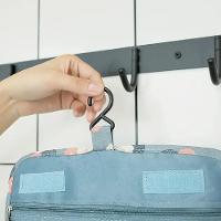 Frasqueira Necessaire Bolsa De Viagem Cabide Organizador Cosmeticos Maquiagem Maleta Com Gancho Academia