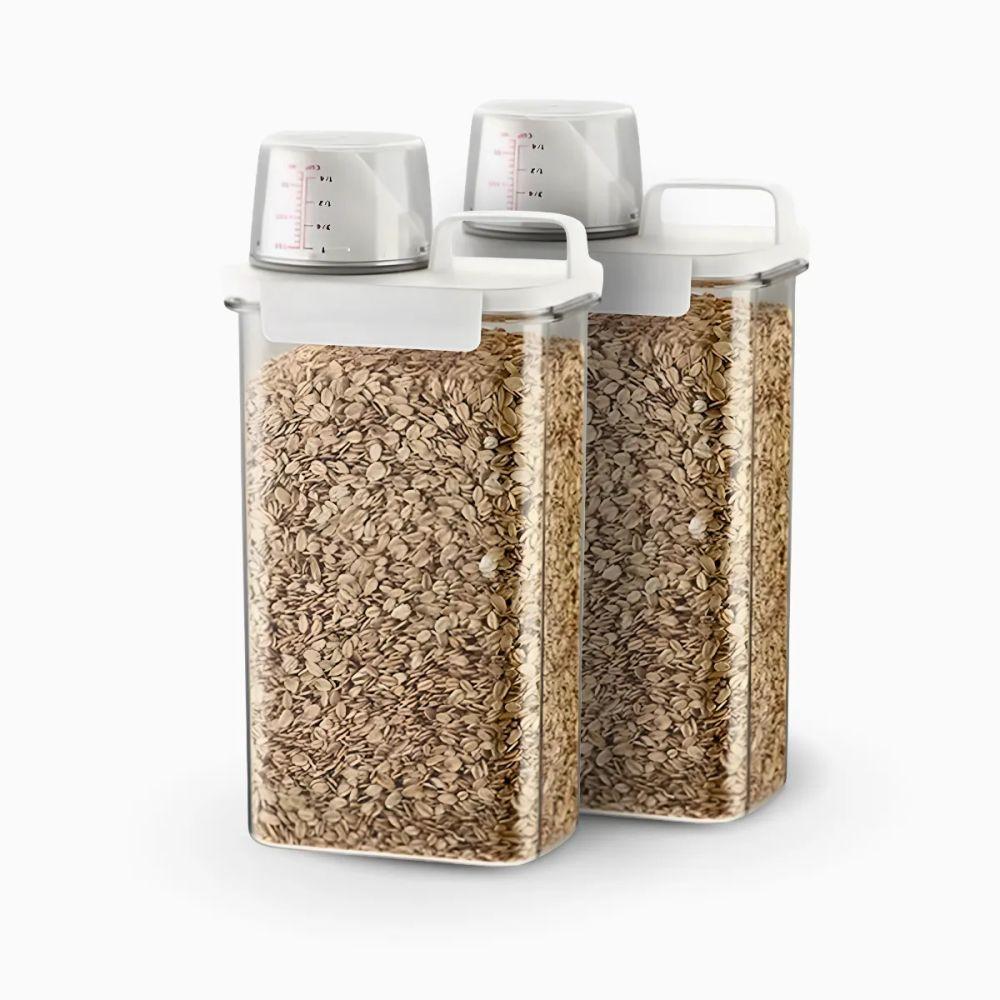 Recipiente Hermético Organizador Para Armazenamentos Com Cop - 1