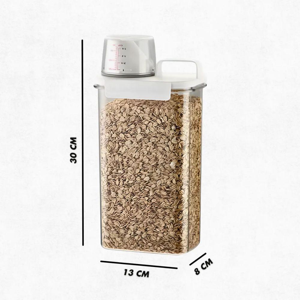 Recipiente Hermético Organizador Para Armazenamentos Com Cop - 2