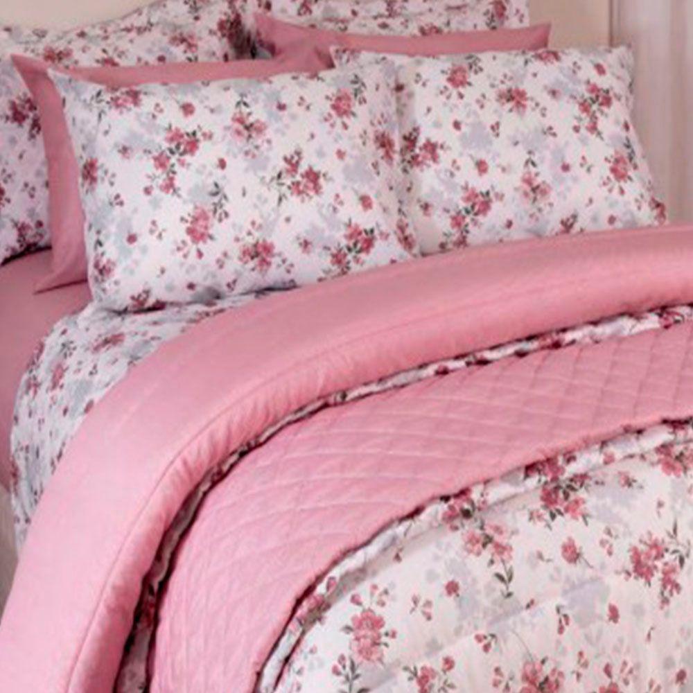 Jogo De Cama Duplo Casal 4 Peças 140 Fios 250x220cm Amelie Realce Premium - Sultan - 3