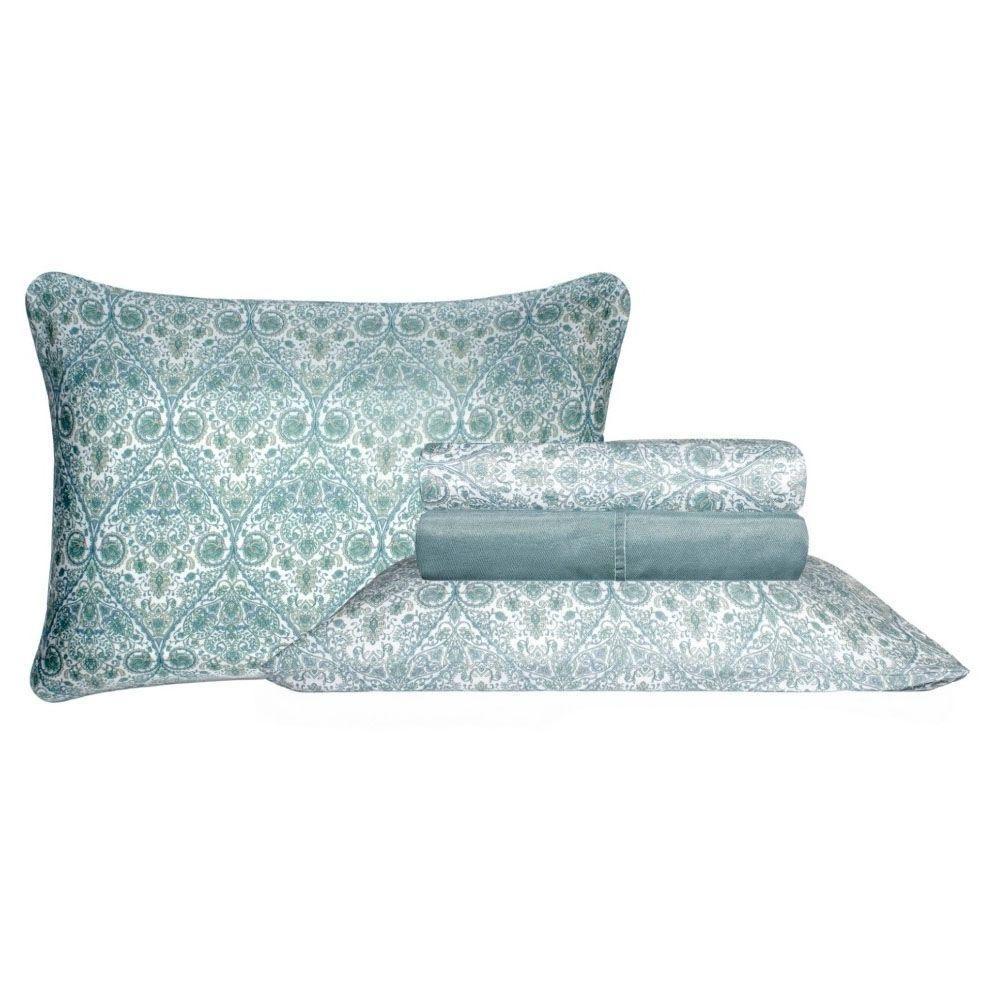 Jogo De Cama Duplo Casal 4 Peças 140 Fios 250x220cm Florence Realce Premium - Sultan - 1