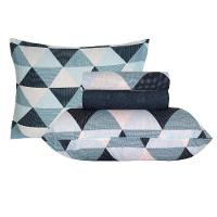 Jogo De Cama Duplo Queen 4 Peças 140 Fios 250x240cm Nico Realce Premium - Sultan - 5