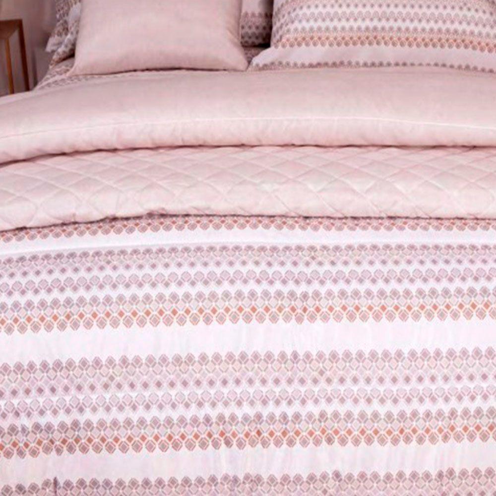 Jogo De Cama Duplo Casal 4 Peças 140 Fios 250x220cm Vittorio Realce Premium - Sultan - 4