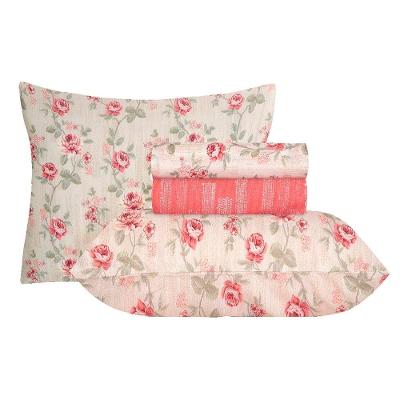 Jogo De Cama Duplo Casal 4 Peças 140 Fios 250x220cm Olinda Realce Premium - Sultan