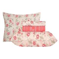 Jogo De Cama Duplo Casal 4 Peças 140 Fios 250x220cm Olinda Realce Premium - Sultan - 1