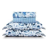 Jogo De Lençol King Sublime 400 Fios Micropercal Toque De Algodão 4 Peças - Lolli 100% Poliéster - 1