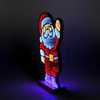 Papai Noel Iluminado Led Luz Infinita 40cm Bivolt Taschibra - 6