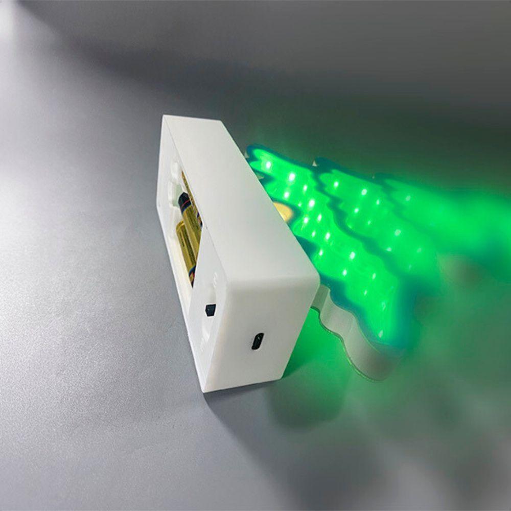 Árvore Natalina Iluminada Led Luz Infinita 25cm Usb/pilha Taschibra - 3