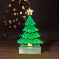 Árvore Natalina Iluminada Led Luz Infinita 25cm Usb/pilha Taschibra - 2