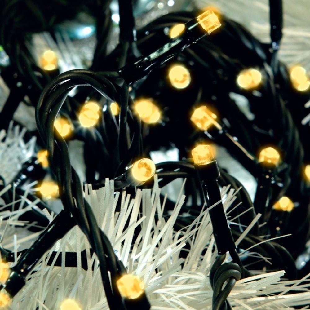 Cordão Luminoso Led Taschibra Pisca Pisca Estático 5m 96 Leds 110v 3000k Quente - 2