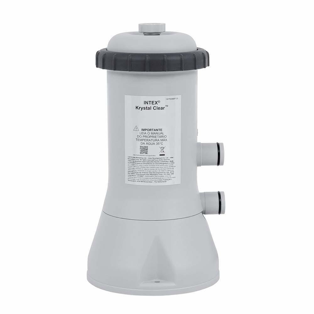 Piscina Inflavel 3.853l + Filtro 220v + Capa + Bomba + Forro Intex - 6