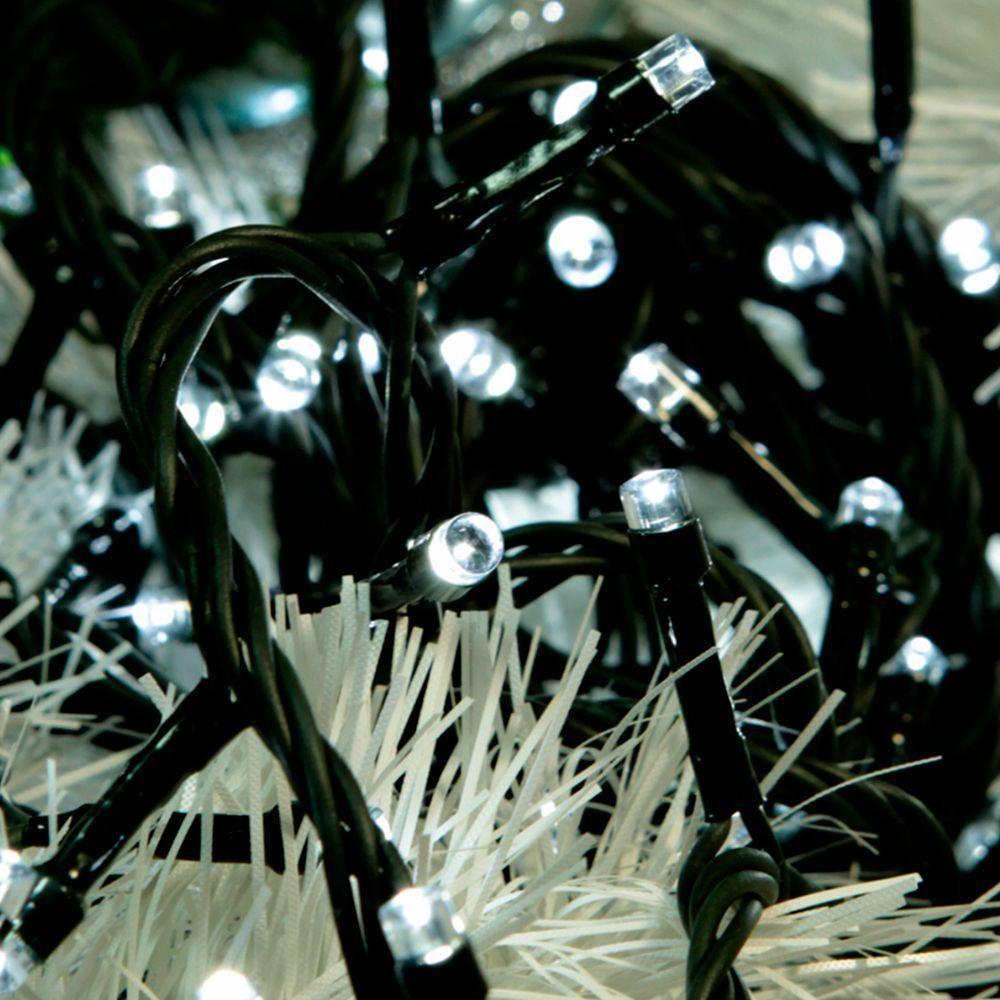 Cordão Luminoso Led Taschibra Pisca Pisca Estático 5m 96 Leds 110v 6500k Frio - 2