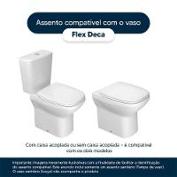 Assento Sanitario Decorado Borboleta Flex Para Vaso Deca