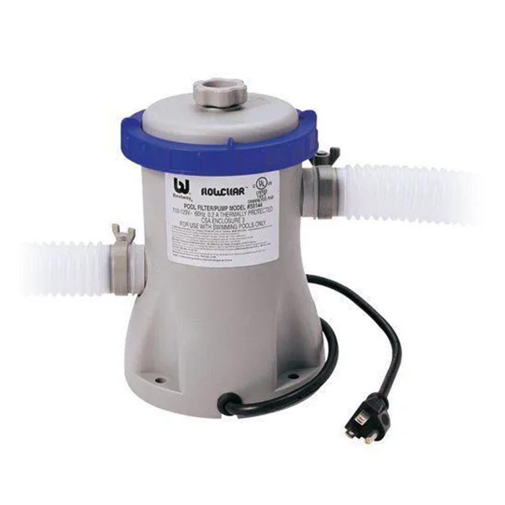 Piscina Inflavel 3.853l + Filtro + Capa + Bomba 220v Intex - 3