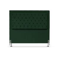 Cabeceira De Cama Box Casal 140 Cm Baronesa Cor:verde