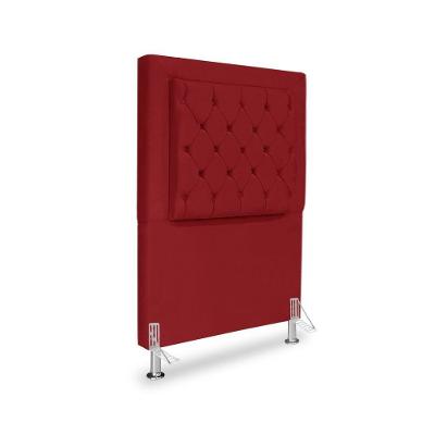 Cabeceira De Cama Box Solteiro 90 Cm Baronesa - Vermelho