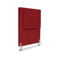 Cabeceira De Cama Box Solteiro 90 Cm Baronesa - Vermelho - 1