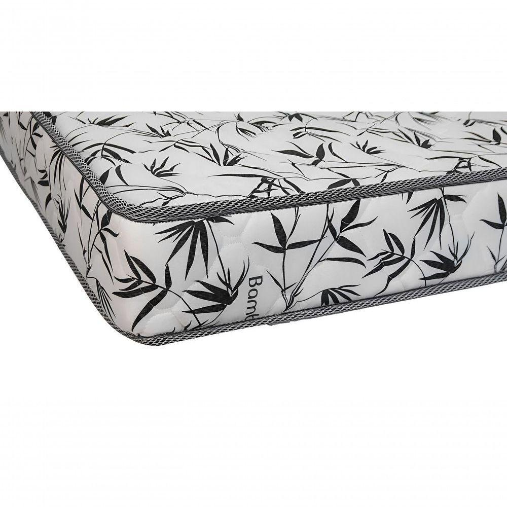 Colchão Solteiro 88 Nápoles - 100% Espuma - D33 Branco 14x88x188 - 4