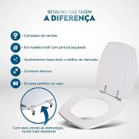 Tampa De Vaso Decorado Borboleta Pérola Para Bacia Pettra