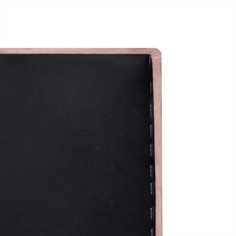 Cabeceira De Cama Box Casal 140 Cm Baronesa Cor:rose - 6