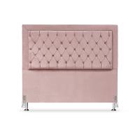 Cabeceira De Cama Box Casal 140 Cm Baronesa Cor:rose - 2
