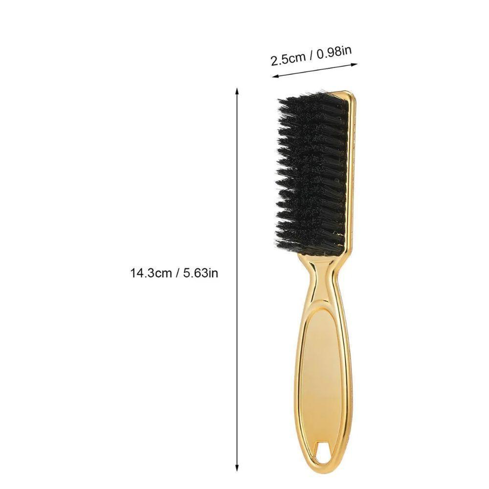 Escova Disfafarce Dourada Para Barbeiro - 2