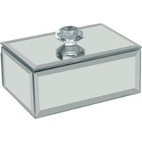 Estojo Porta Joias Espelhado Home & Co Decorativo Mdf - 1