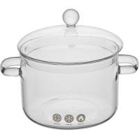 Panela Com Tampa Home&co Cozinha 1,9l 17x14cm Transparente - 1