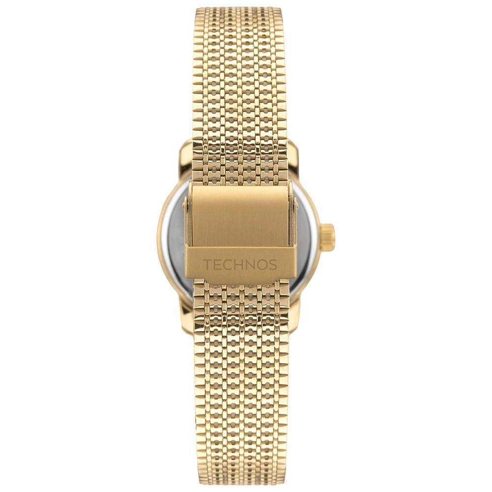 Relógio Technos Feminino Style Dourado - 2036nbv-1k - 3