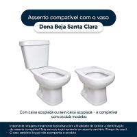 Tampa De Vaso Decorado Borboleta Dona Beja Para Bacia Santa Clara