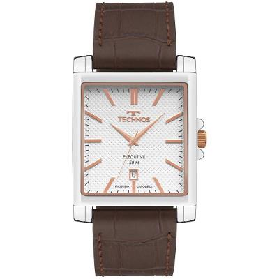 Relógio Technos Masculino Executive Prata - 2115ubw-0k