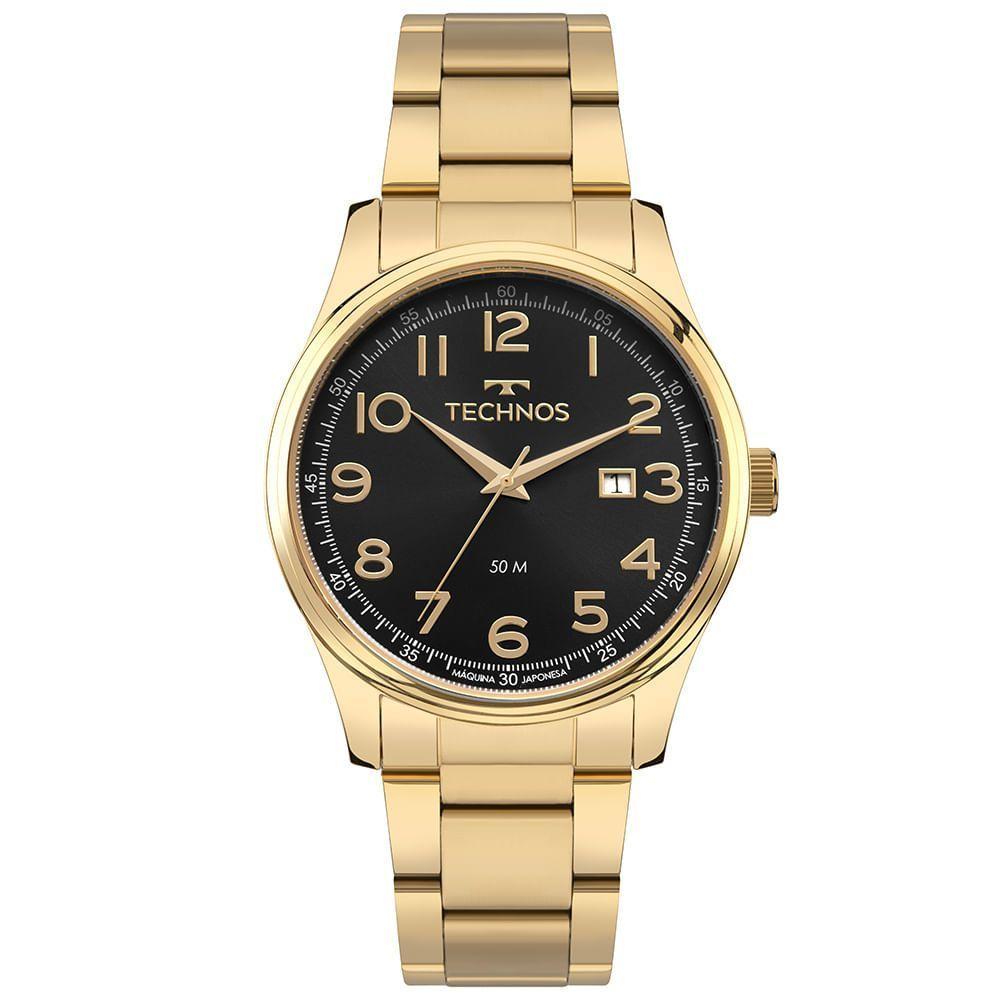 Relógio Technos Masculino Steel Dourado - 2115uci-1p - 1