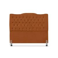 Cabeceira De Cama Box Casal 140 Cm Dunas terra Cota - 2
