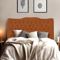 Cabeceira De Cama Box Casal 140 Cm Dunas terra Cota - 3