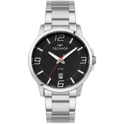 Relógio Technos Masculino Racer Basico Prata - 2315lba-1p