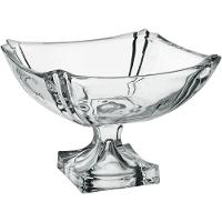 Fruteira Centro Mesa Home&co Pe Vidro 19x26cm Transparente - 1