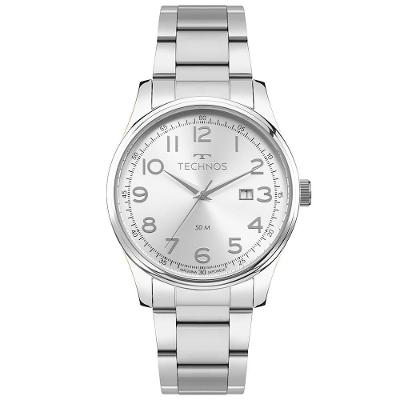 Relógio Technos Masculino Steel Prata - 2115uch-1k