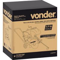 Cortadora De Asfalto Concreto-piso 7hp Gasolina 4t Vonder - 4