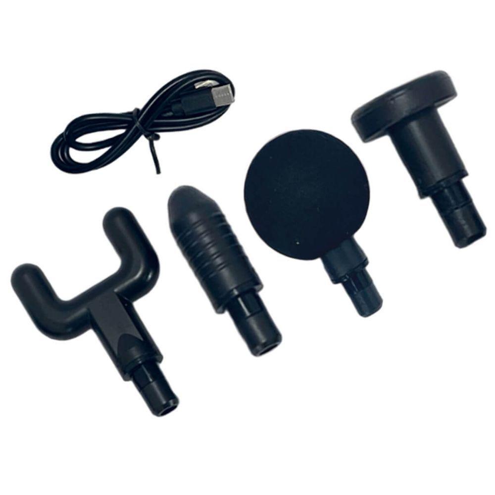 Massageador Silencioso Com Velocidade Ajustável 2400-3300rpm E 4 Pontas - 7