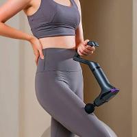 Massageador Silencioso Com Velocidade Ajustável 2400-3300rpm E 4 Pontas