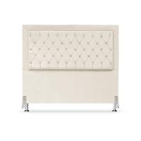 Cabeceira De Cama Box Casal 140 Cm Baronesa Cor:bege Claro - 2