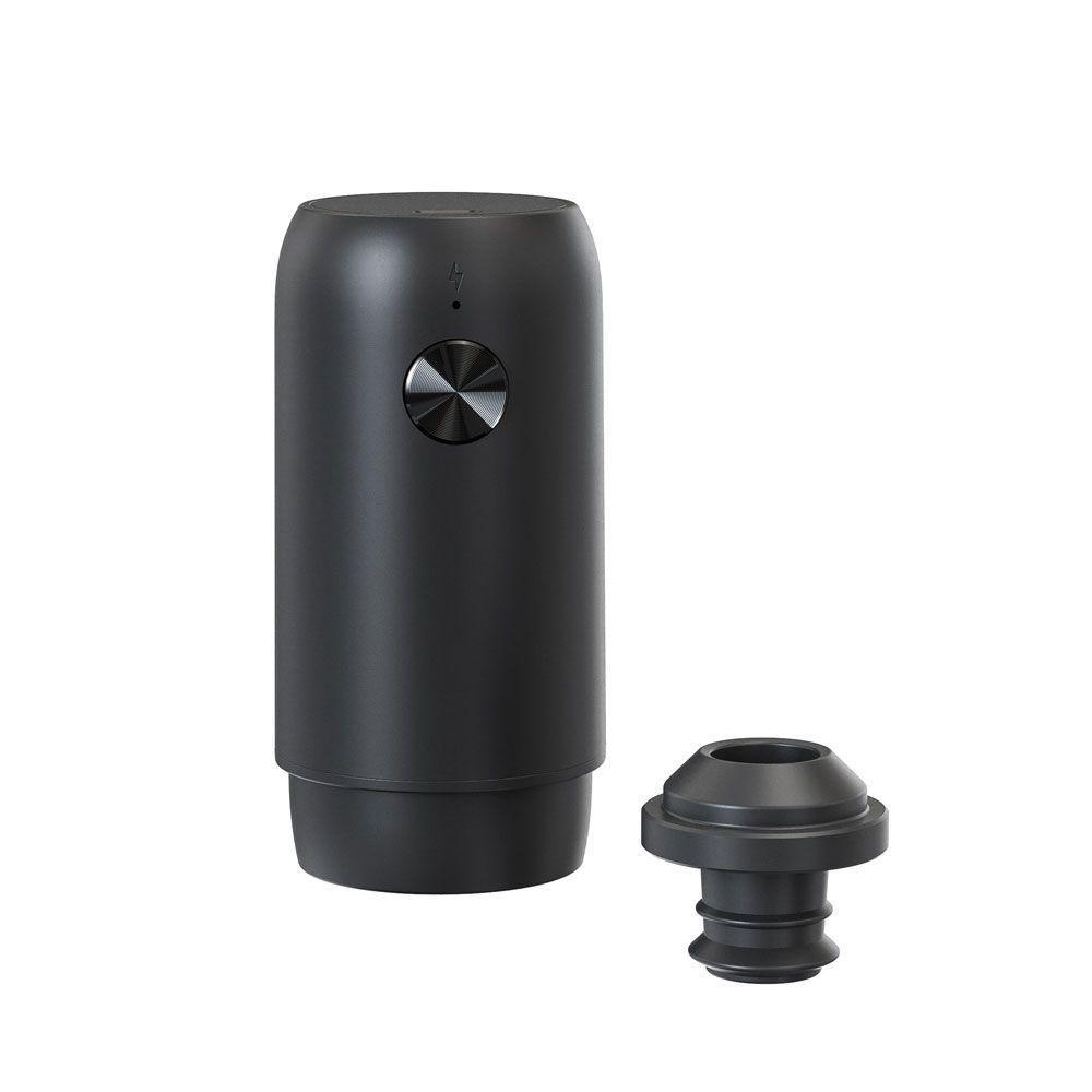 Tampa A Vacuo Bomba Vinho Home&co Usb Plástico 10x5x5 Preto - 1