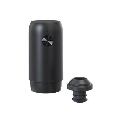 Tampa A Vacuo Bomba Vinho Home&co Usb Plástico 10x5x5 Preto